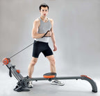 Body Sculpture Rower and Gym Adjustable Resistance Built-In-Gym