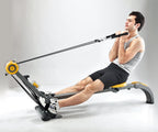 Body Sculpture Rower and Gym Adjustable Resistance Built-In-Gym
