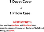 Bohemian Duvet Cover Set Boho Exotic Bedding King