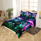 Bohemian Duvet Cover Set Boho Exotic Bedding King