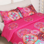 Bohemian Duvet Cover Set Boho Exotic Bedding King