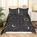 Bohemian Duvet Cover Set Boho Exotic Bedding King