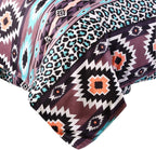 Bohemian Duvet Cover Set Boho Exotic Bedding King