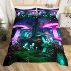 Bohemian Duvet Cover Set Boho Exotic Bedding King