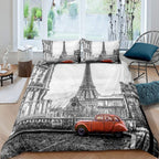 Bohemian Duvet Cover Set Boho Exotic Bedding King