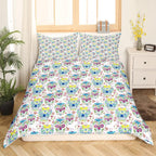 Bohemian Duvet Cover Set Boho Exotic Bedding King