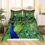 Bohemian Duvet Cover Set Boho Exotic Bedding King
