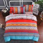 Bohemian Duvet Cover Set Boho Exotic Bedding King