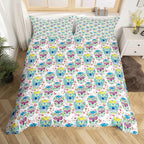 Bohemian Duvet Cover Set Boho Exotic Bedding King