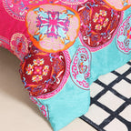 Bohemian Duvet Cover Set Boho Exotic Bedding King