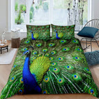 Bohemian Duvet Cover Set Boho Exotic Bedding King