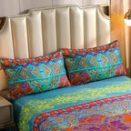 Bohemian Duvet Cover Set Boho Exotic Bedding King