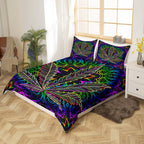 Bohemian Duvet Cover Set Boho Exotic Bedding King
