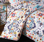 Bohemian Duvet Cover Set Boho Exotic Bedding King