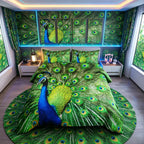 Bohemian Duvet Cover Set Boho Exotic Bedding King
