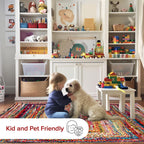 Bohemian Hand Braided Area Rug