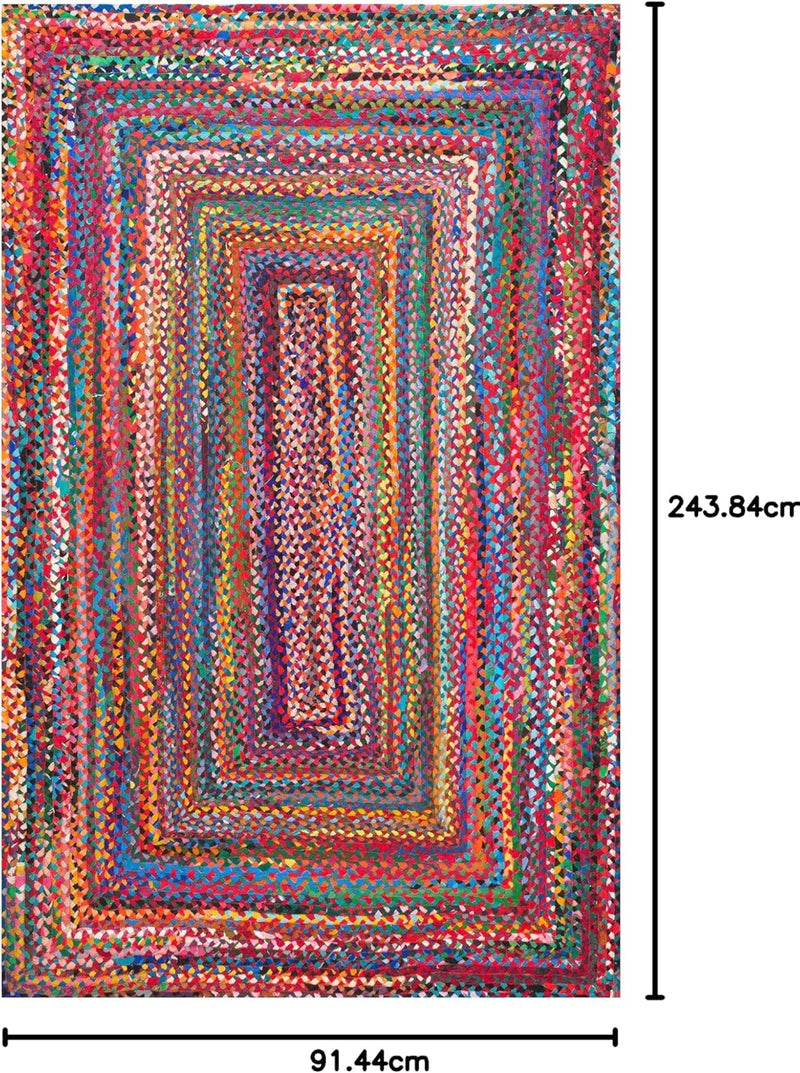 Tammara Hand Braided Runner Rug 2FT 6