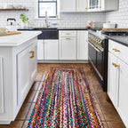 Bohemian Hand Braided Area Rug