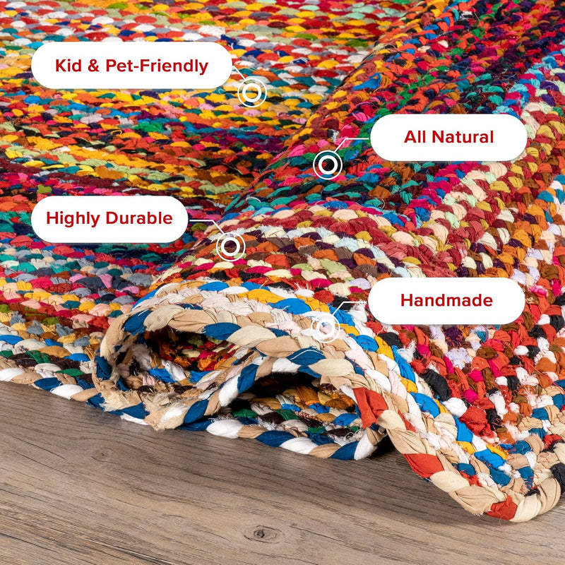 Tammara Hand Braided Runner Rug 2FT 6
