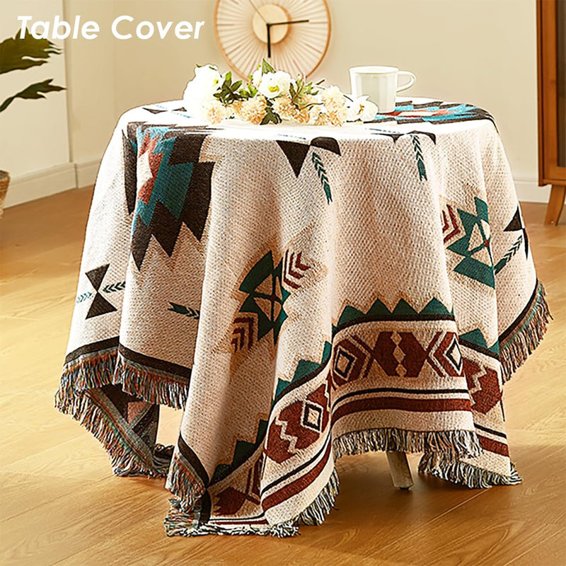 Bohemian Large Sofa Throw Blanket-Extra Throws for Settees