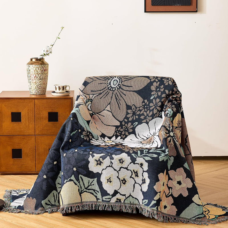 Bohemian Large Sofa Throw Blanket-Extra Throws for Settees