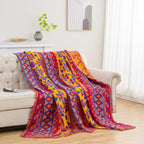 Bohemian Large Sofa Throw Blanket-Extra Throws for Settees
