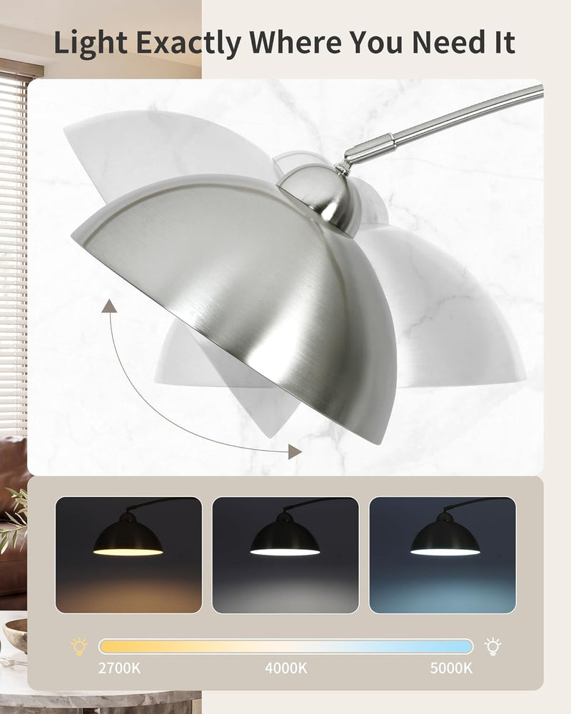 Modern Arc Floor Lamp for Living Room