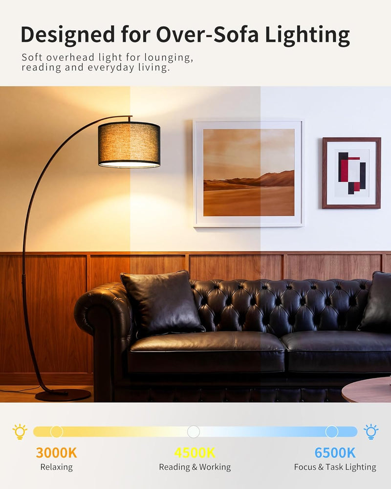 Modern Arc Floor Lamp for Living Room