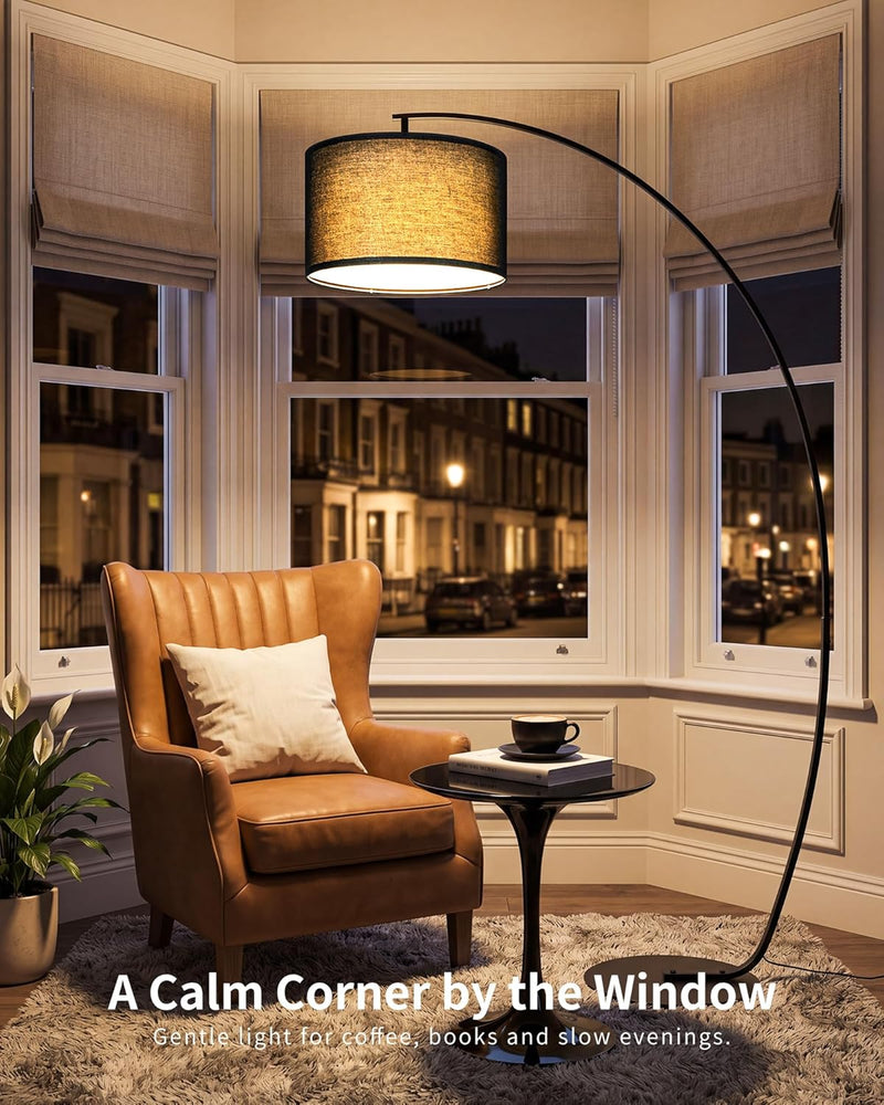 Modern Arc Floor Lamp for Living Room