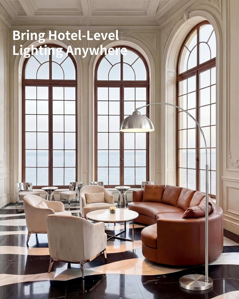 Modern Arc Floor Lamp for Living Room