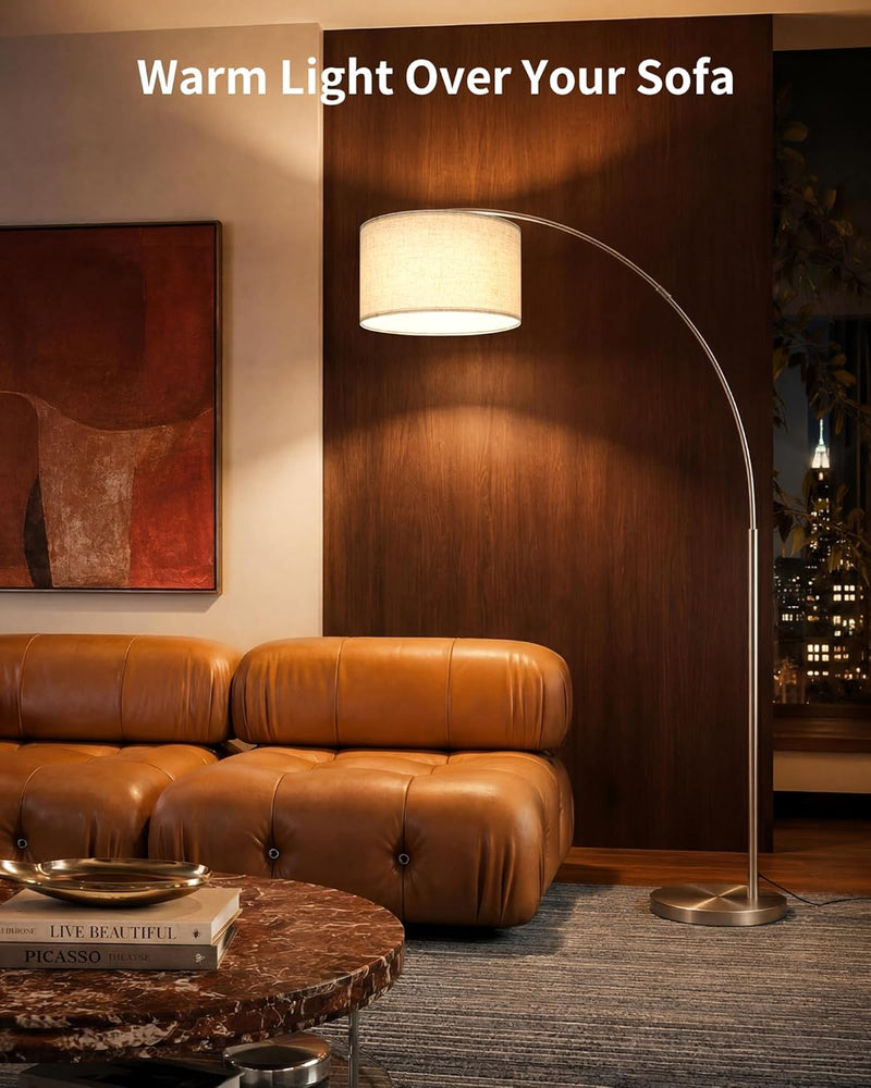 Modern Arc Floor Lamp for Living Room
