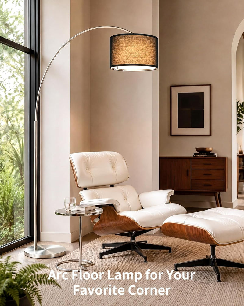 Modern Arc Floor Lamp for Living Room