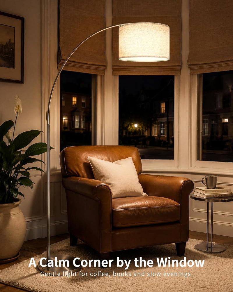 Modern Arc Floor Lamp for Living Room