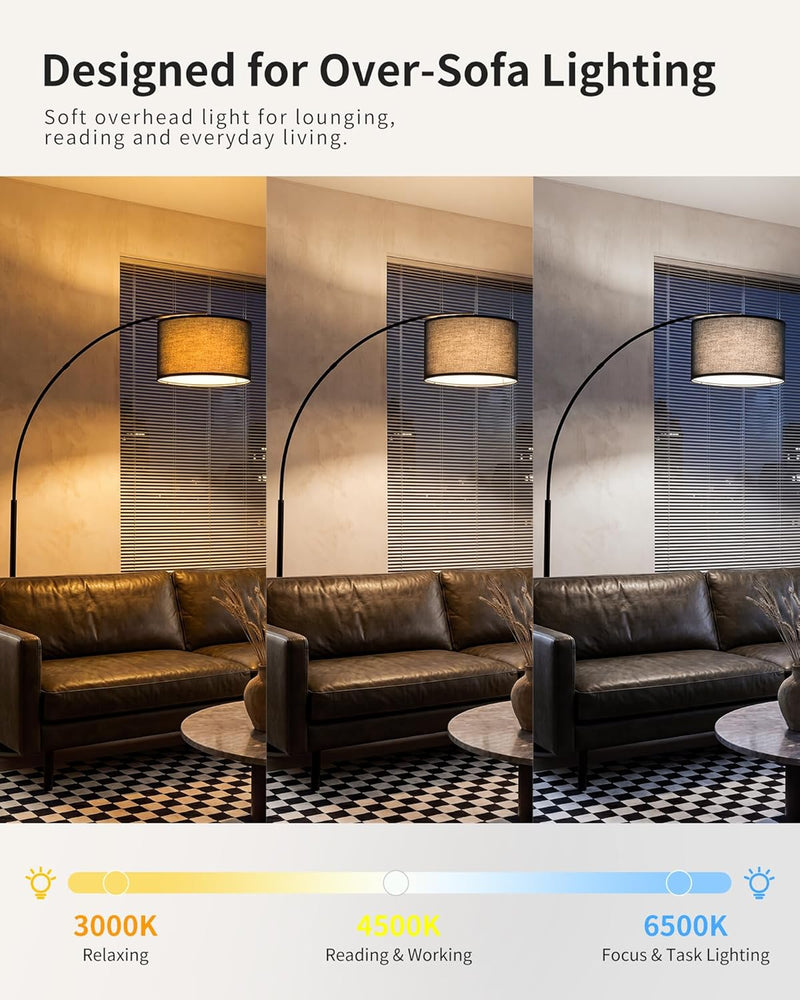 Modern Arc Floor Lamp for Living Room