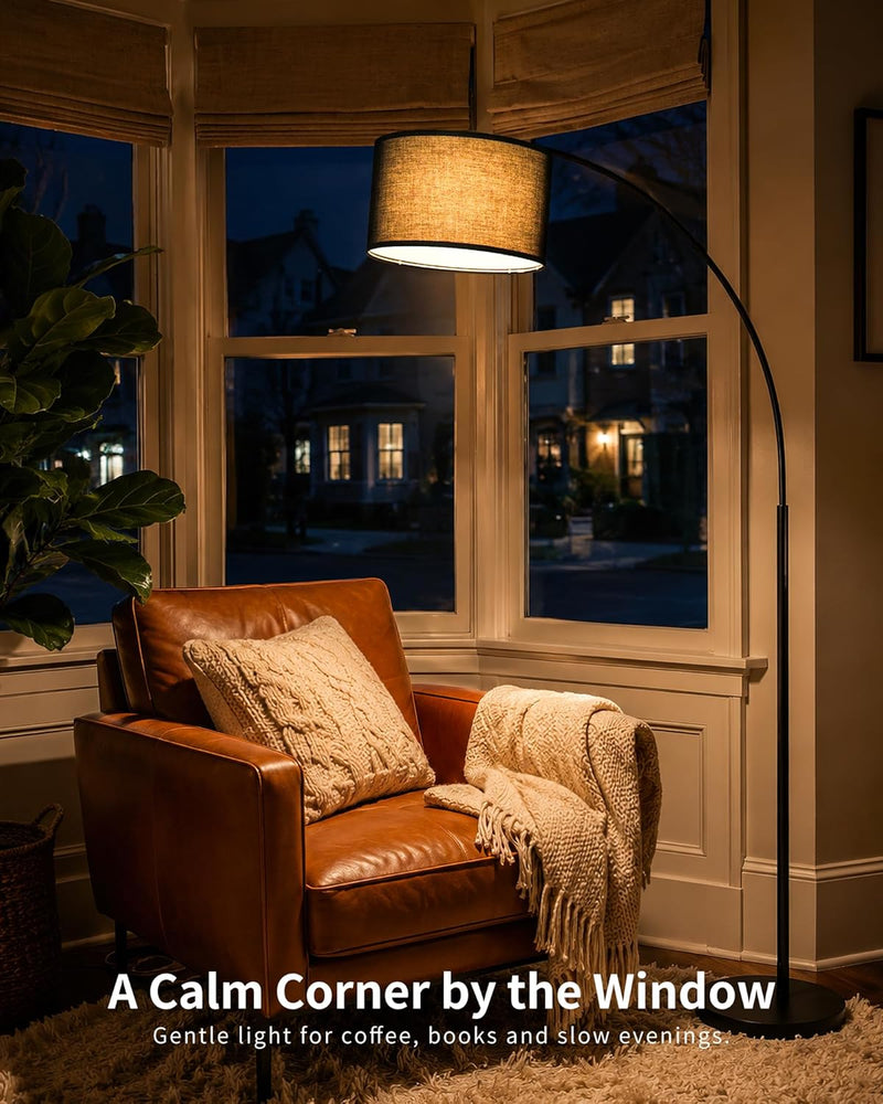 Modern Arc Floor Lamp for Living Room