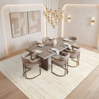Abstract Area Rug Washable for Living Room 160