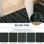 Abstract Area Rug Washable for Living Room 160