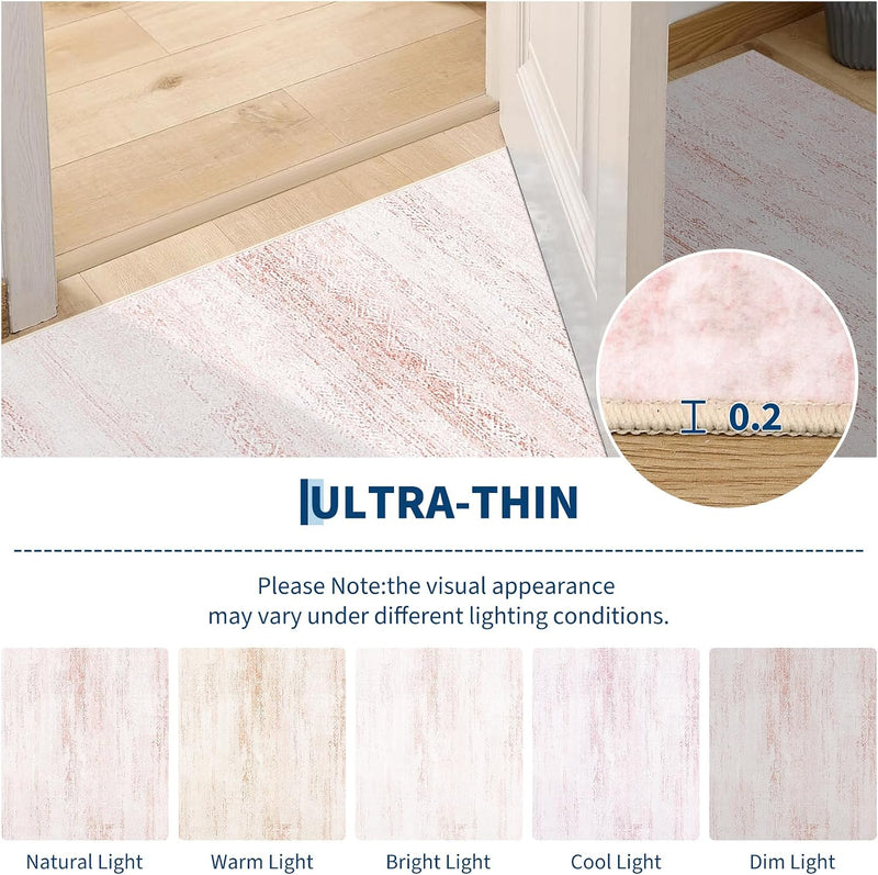 Abstract Area Rug Washable for Living Room 160