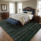 Abstract Area Rug Washable for Living Room 160