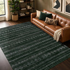 Abstract Area Rug Washable for Living Room 160