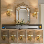Boho Rechargeable Wall Lights 5200mah Battery Powered Lamp (Set of 2)