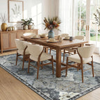 Boho Rugs Living Room Vintage Washable