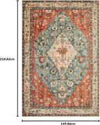 Boho Tribal Area Rug Large Washable Living