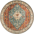 Boho Tribal Area Rug Large Washable Living