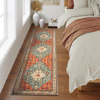 Boho Tribal Area Rug Large Washable Living
