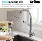 Bolden 18-Inch Commercial Kitchen Faucet with Dual Function