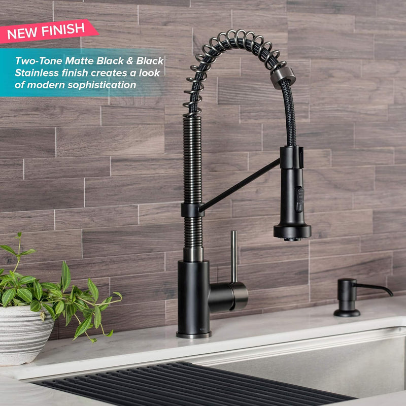 Bolden 18-Inch Commercial Kitchen Faucet with Dual Function