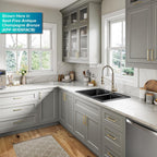 Bolden 18-Inch Commercial Kitchen Faucet with Dual Function