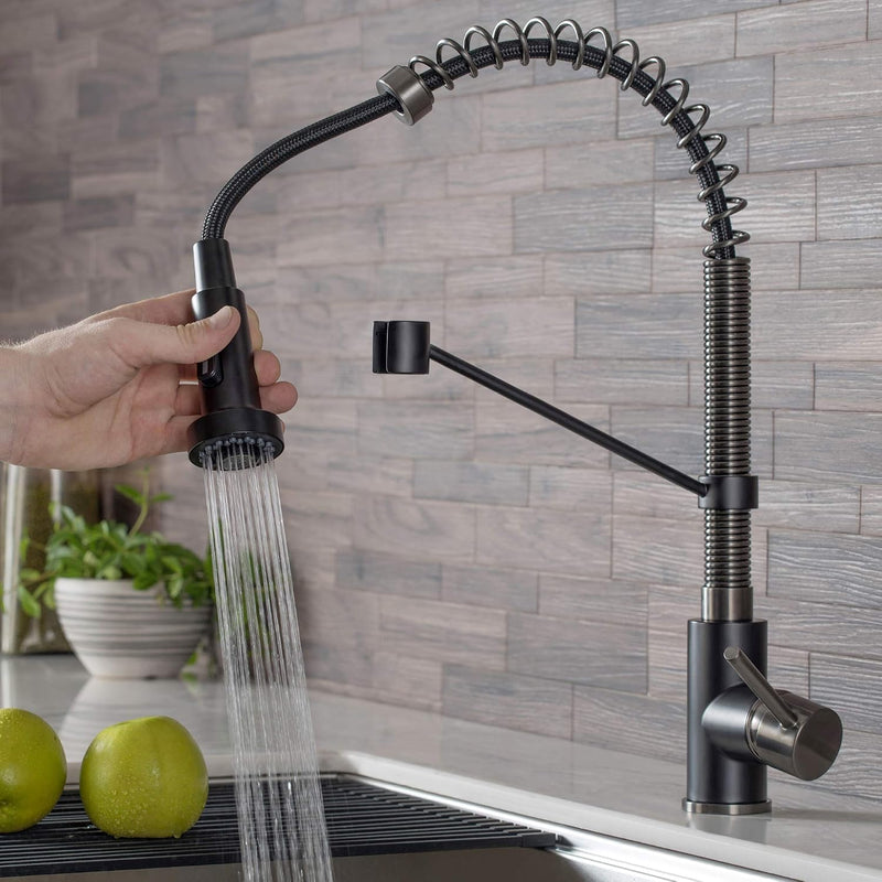 Bolden 18-Inch Commercial Kitchen Faucet with Dual Function