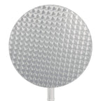 Flip Top Poseur Table Stainless Steel Classic Pattern